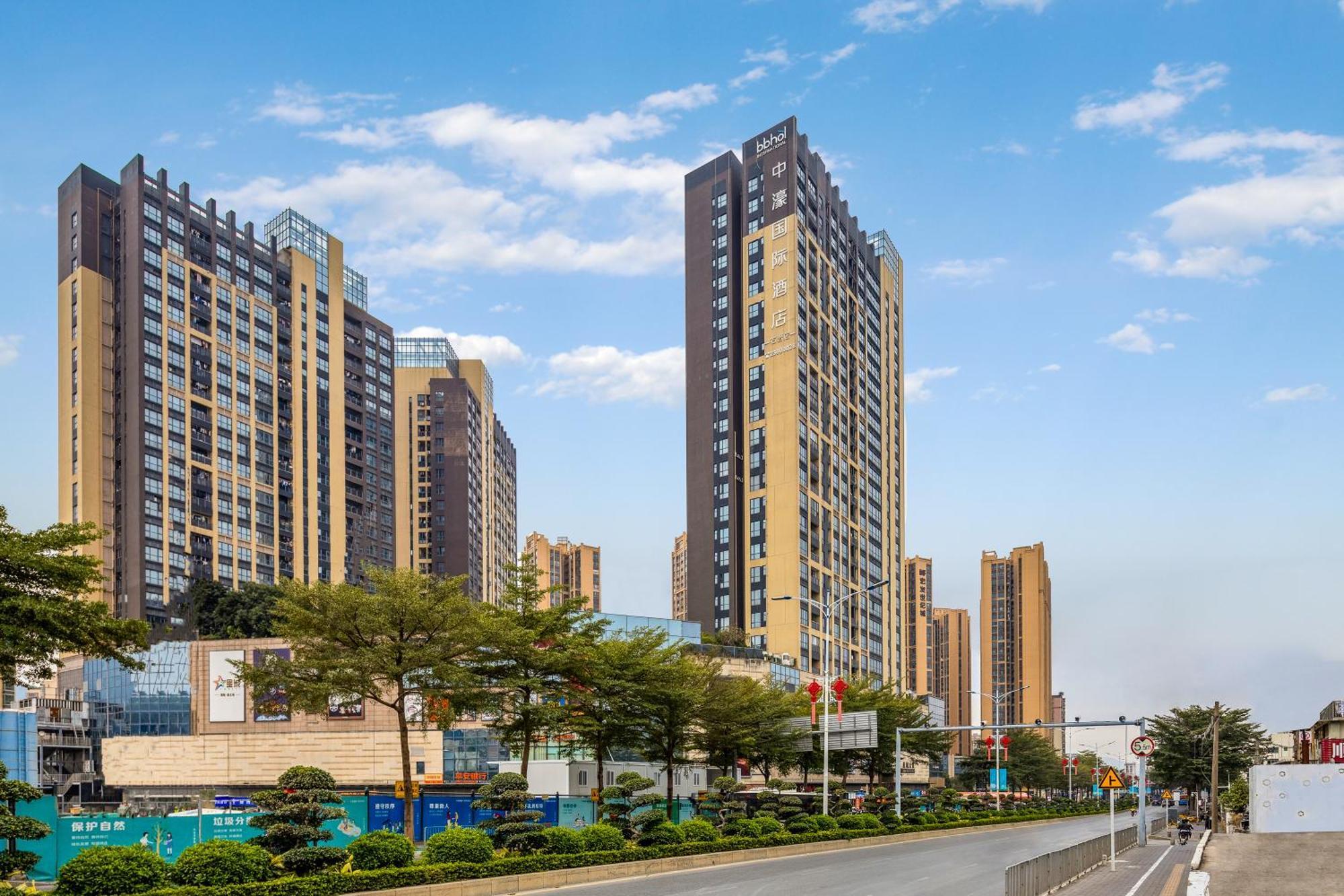 Zhonghao International Hotel Shenzhen Exteriör bild